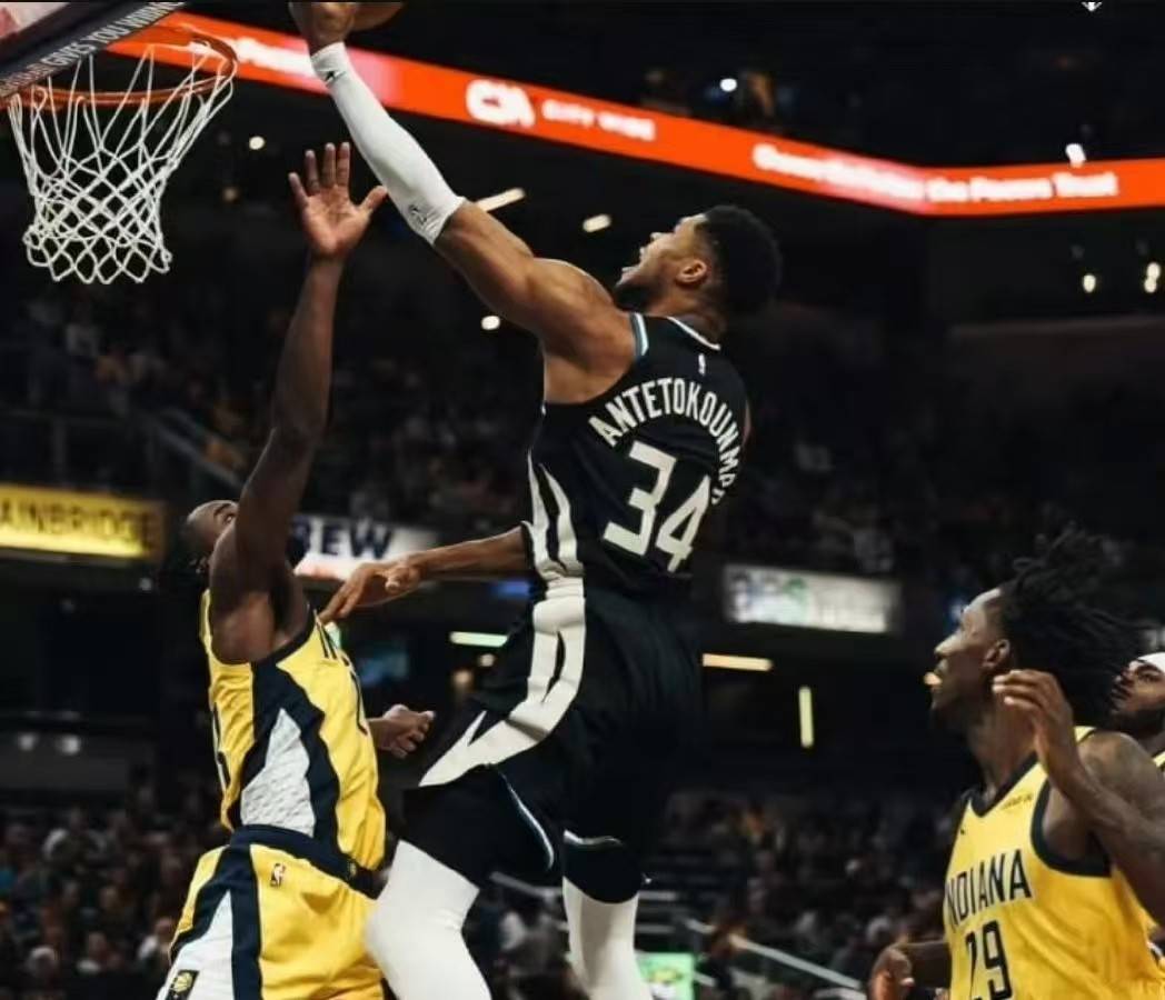 猛龙轻取骑士，字母哥带队取胜