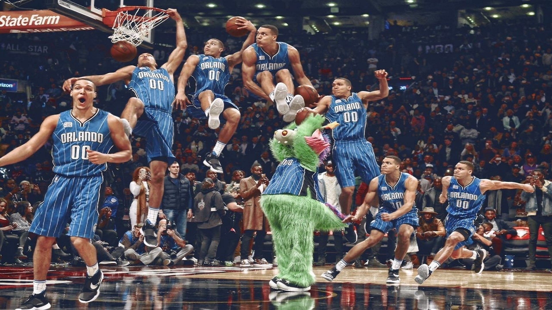 跨界王者，加克波从足球场到篮球场的统治之夜